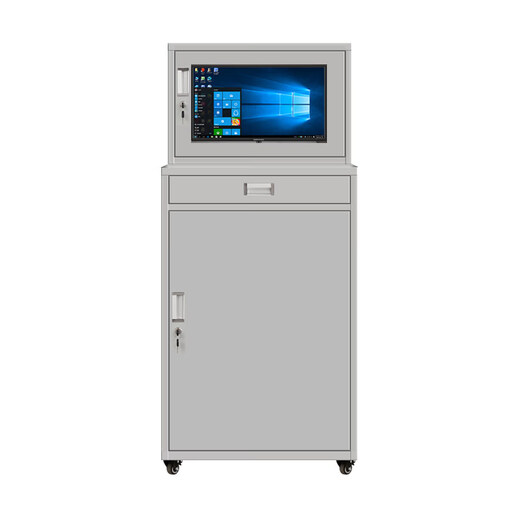Industrial computer cabinet workshop machine tool control main chassis dust-proof industrial control cabinet imitation Rittal control cabinet PC computer cabinet 0.8 slope cabinet