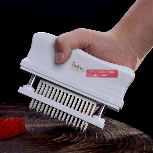 咏幻lucky48齿松肉器断筋猪排牛排叉烧针器嫩肉器断筋敲肉锤 lucky48齿断筋器