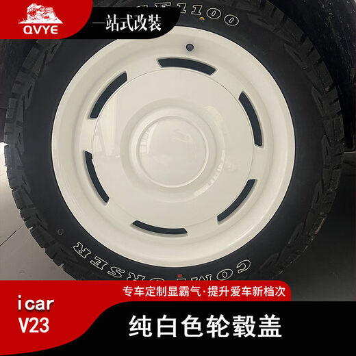 Litian Quye icarv23 new 19-inch hub cover hub cover decorative modification parts electroplating upgrade 19-inch electroplated outer ring + electroplated inner ring*4 iCARV23