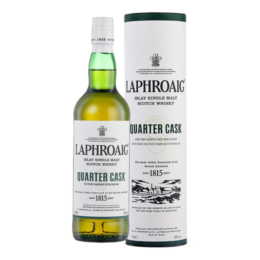 拉弗格（Laphroaig）10年威士忌 苏格兰单一麦芽威士忌酒 雪莉桶 进口洋酒  拉弗格四分之一桶700ml