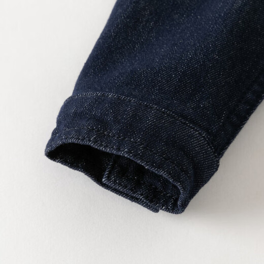 DAVE&BELLA children's denim shirt spring boys' casual long-sleeved lapel jacket top