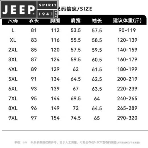 JEEP SPIRIT мужская ветровка большого размера средней длины с бархатным осенне-зимним новым стилем плюс модная повседневная куртка с капюшоном толстого и крупного размера цвета хаки - без бархата L 90-119Jin Jin равен 0,5 кг