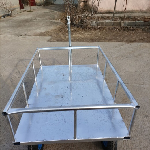 Fengxi electric vehicle, bicycle, motorcycle rear-mounted tractor. Stalling, hauling goods, traveling. Internet celebrity small trailer, 70/100 cm solid wheels