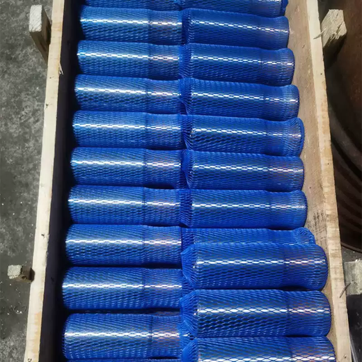 20kg bolt net sleeve Jiangsu, Zhejiang, Shanghai and Anhui plastic thread protective sleeve metal shaft screw parts packaging blue flat 10mm diameter 8-20mm