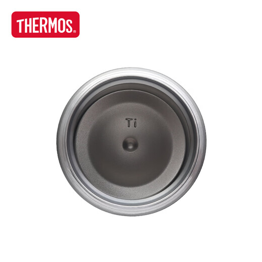 THERMOS thermos cup pure titanium cup 530ml men and women large capacity outdoor cold water cup teacup TCTC-550T BL