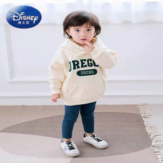 Disney (Дисней) осенне-зимняя родительско-детская одежда для семьи из трех человек весной и осенью для семьи из четырех человек, модная детская уличная толстовка с длинными рукавами интернет-знаменитостей, черная 90 см (рекомендуемый рост 5-94)