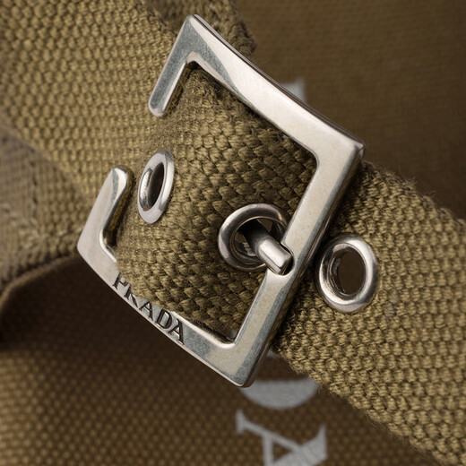 PRADA/Prada gift women's canvas sandals shoes army green 36