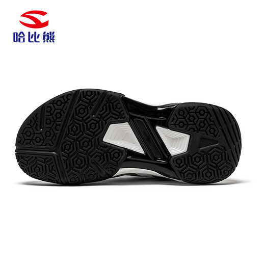 HOBIBEAR children's shoes spring new light outdoor running shoes boys' shoes medium and large children's sports shoes 614151 silver black 35