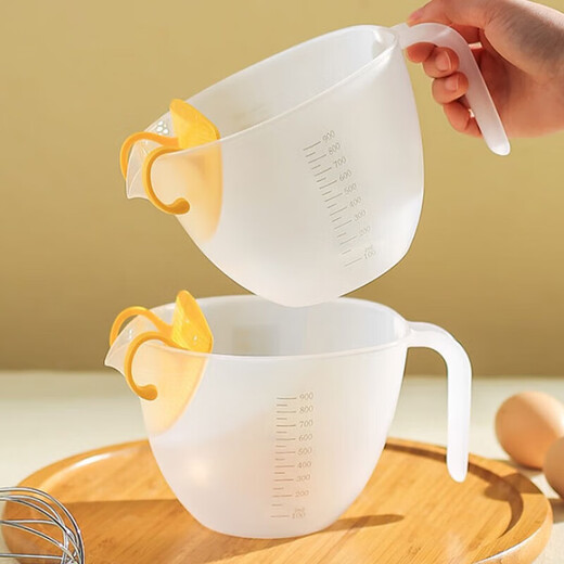 Rice harvesting kitchen rice cleaning artifact household baking soy milk egg liquid colander filter cup drain bowl rack washing rice sieve rice cleaning basin 1 pack 900ml