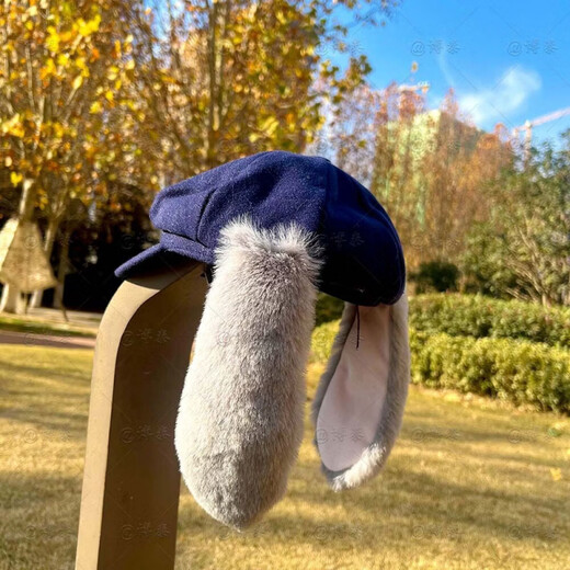 Blooming Judy Nick's cute ears cos octagonal hat, Zootopia beret, sweet photo taking, bunny police officer style