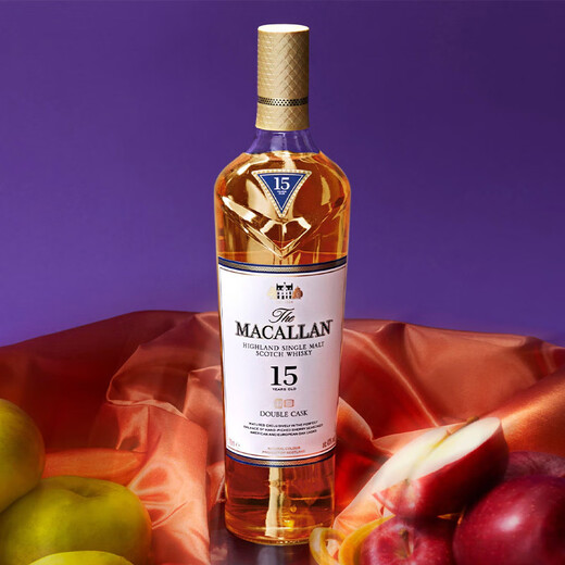 Macallan Scotland Single Malt Whisky Shirley Barrels UK Bouteille d'origine importée Cross-Border Achat direct McAllen Double Barels de 12 ans 700 ml