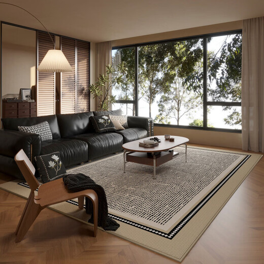 BEYZK Carpet Living Room 2026 New Style Living Room Sofa Coffee Table Carpet Antique Waterproof Disposable Floor Mat Huaying-02 180cm*250cm
