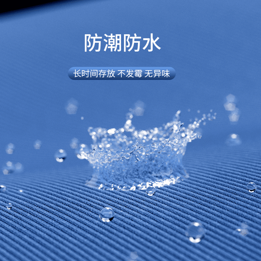 Shijanu Moving Packing Bag Thickened Organizing Quilt Large Capacity Clothes Luggage Waterproof Woven Storage Bag Navy Blue-105L Double-layer Thickened-Double the Load-bearing Rivet Style-365 Days Damage Replacement