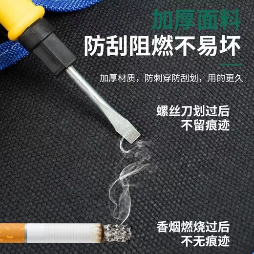 Pupan Canvas Tool Bag Thickened Wear-Resistant Bricklayer Storage Bag Construction Site Carpentry Maintenance Labor Protection Black Multi-Function Electrician Bag Ordinary Canvas Electric Drill Waist Bag