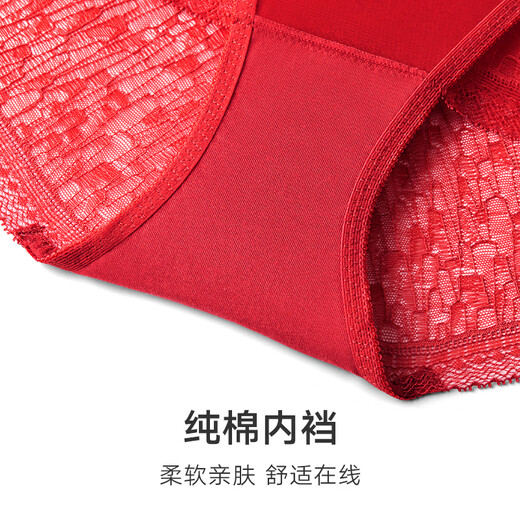 Maniform two-piece set red underwear set zodiac year no wire bra underwear for women seamless and comfortable lucky zodiac red - fresh beauty - no wire rims 75B underwear 165