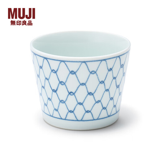 MUJI Hasamiyaki soba cup tableware household mesh pattern diameter 8.5cm