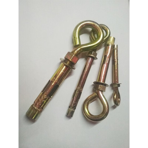 Fantasy belt expansion tube sheep eye ring bolt pull-out screw with ring expansion hook ring M6M8M10M12 M12x8012 pcs