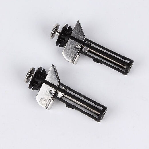 Pupan's new 304 stainless steel expansion toilet lid screw toilet fixing accessories universal bolt hinge nylon expansion bolt 2 pack