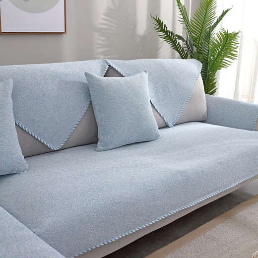 Yusenyi Sofa Cushion Universal Color Cushion Sofa Cover Cover Elegant Gray 70x180