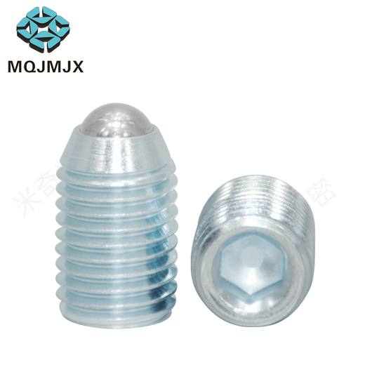 Qiao Bo Lai BPU/BPM/BPQ bearing steel ball head plunger spring positioning glass bead screw light load bolt diameter M4568 MT512=M5*12 super heavy load type