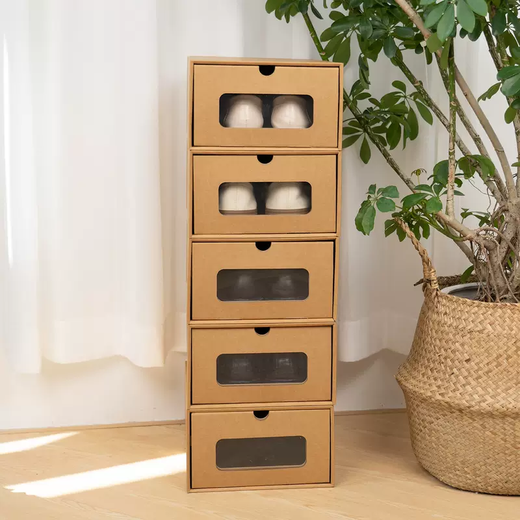 Yusenyi visual shoe box, shoe storage box, paper box, thickened high-heeled shoes and boot storage artifact, dust-proof folding, hardened women's model, 4 pieces within 40 sizes, hardened women's model, 4 pieces within 40 sizes, 0x0x0cm 0 pieces 0x0x0cm