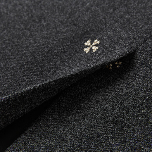 Xiangying Kochi Decent Suit Women's 2026 Spring New Gray Vest Skirt Commuting Complete New Year's Outfit Dark Gray Suit A86C054 M