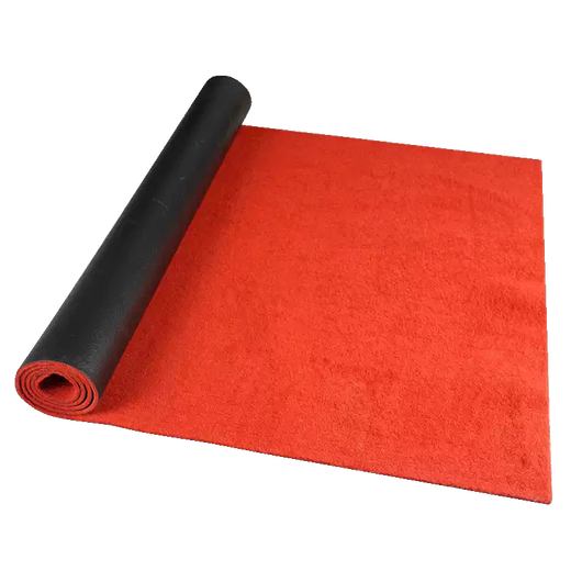Yusen Yi Zhen Ai red carpet opening store entrance thickened non-slip commercial long-term stage wedding mat red carpet red 8.0TPR imported brushed long-term use 1.2 meters wide x 10 meters long