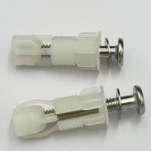 Pupan's new 304 stainless steel expansion toilet lid screw toilet fixing accessories universal bolt hinge nylon expansion bolt 2 pack