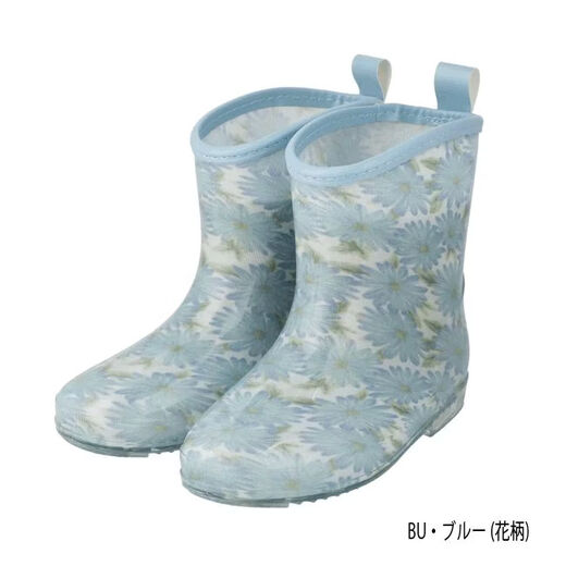 MIKIHOUSE Toddler Shoes Rapochet Rain Boots (15cm-20cm) Children's Long Boots Rain Shoes Waterproof Japan Direct Mail LK Light Pink (Swan Pattern) 16cm (6.4)