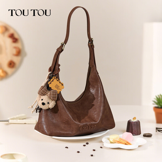 Toutou bag female crayon puppy shoulder armpit bag crossbody bag tote bag birthday horse year valentine's day gift for girlfriend