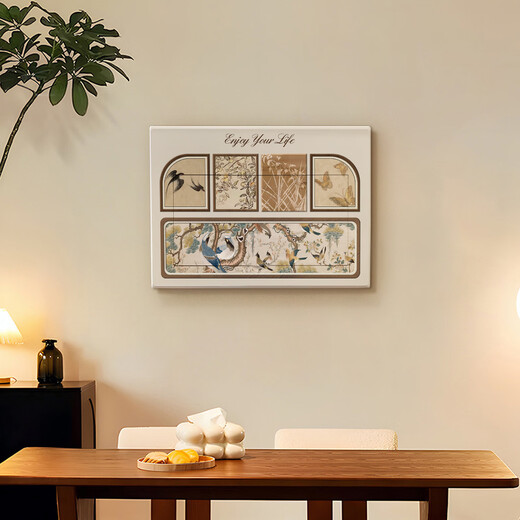 Fantasy meter box stickers, high-end weak current box decoration, self-adhesive paintings, creative gate cover, multimedia box cover stickers, Model A, Pili meter box stickers YYZ11709, extra large, 50cm wide x 35cm high