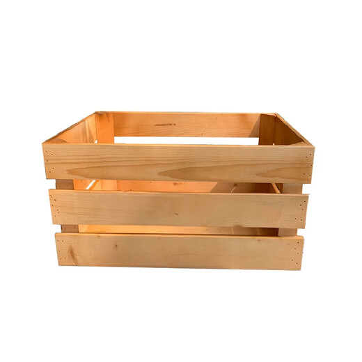 Yusenyi retro storage wooden box for courtyard, 60cm long, portable aged color wooden flower box, length 40*width 32*height 15cm, solid wood color
