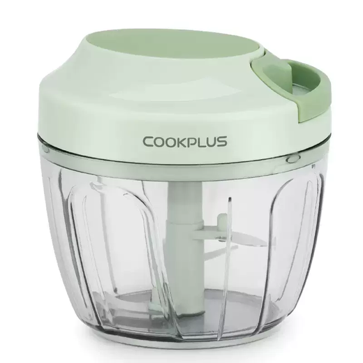 Yusenyile cooking household buckle manual crushing buckle mixer small garlic pepper ginger dumpling stuffing transparent bowl CKS317900ml 5 blades