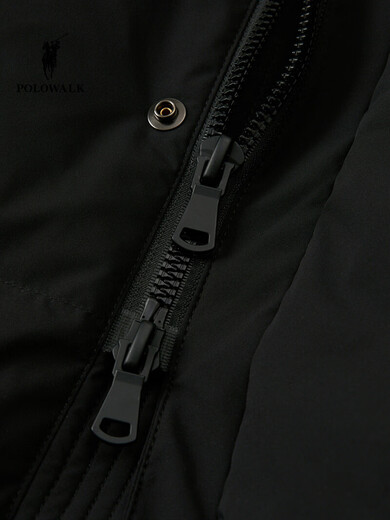 POLOWALK Men's Down Jacket 2025 Winter New Product 90 Duck Down Simple Hooded Long Down Jacket Dark Navy Filled Down Approximately 280g~392.7g M 170/M