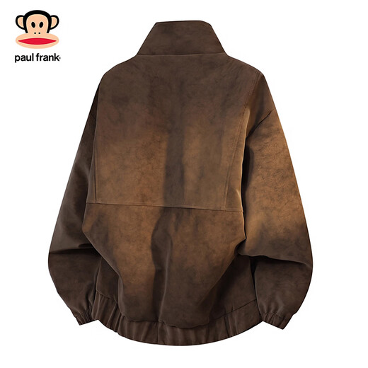 Мужской повседневный пуховик Paul Frank в японском стиле ретро, зима 2025, новинка 2025 года, свободный удобный модный модный бренд универсальный модный топ коричневый 90% белый утиный пух 4XL рекомендуется 185-220Jin Jin равен 0,5 кг