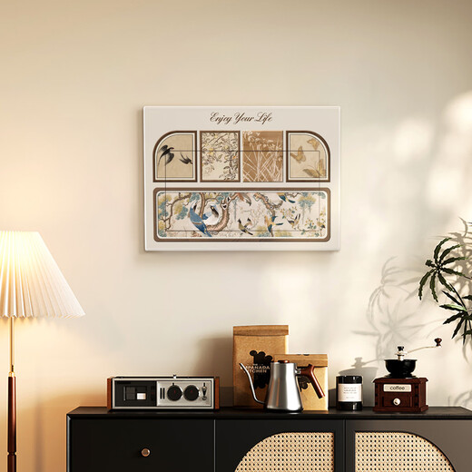 Fantasy meter box stickers, high-end weak current box decoration, self-adhesive paintings, creative gate cover, multimedia box cover stickers, Model A, Pili meter box stickers YYZ11709, extra large, 50cm wide x 35cm high