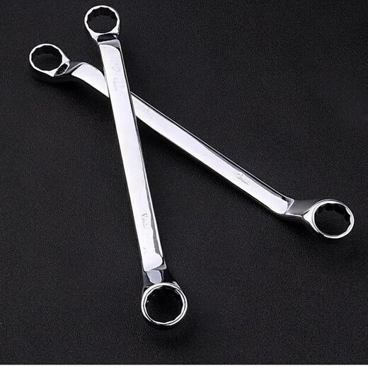 Torx wrench, double-headed dual-purpose glasses wrench 17-19/8-10, plum-blossom socket wrench, auto repair tool set, double-headed torx wrench 8-10