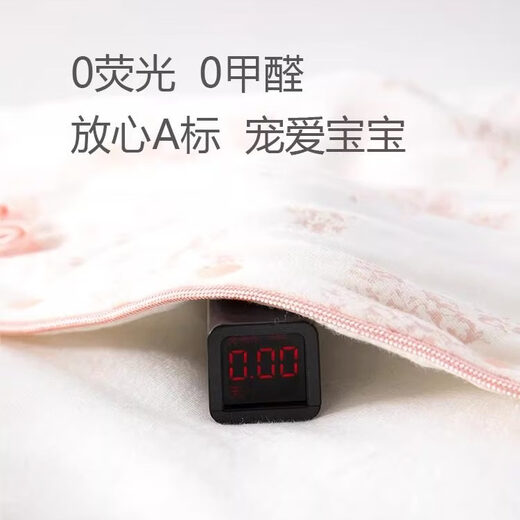 JOYNCLEON Newborn baby jumpsuit winter quilted warm crawling suit for men and women baby sweater infant and toddler outing suit 40g quilted onesie with flowers 73cm 6-9 months recommended weight 7.2-9kg