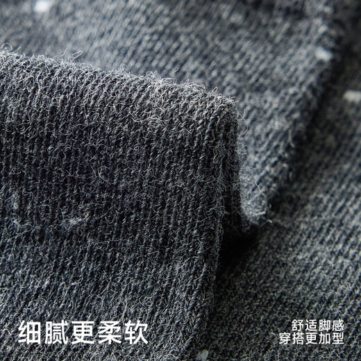 Pami gray lace polka dot socks for women spring and autumn 2025 new mid-calf socks miu series cute pile socks long socks 5 light gray one size fits all (suitable for sizes 36-39)