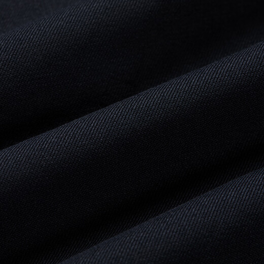 Biyinlefen Hattie and Heidi co-branded spring and autumn men's casual micro profile round neck long-sleeved sweatshirt T-shirt couple style 25 navy blue S