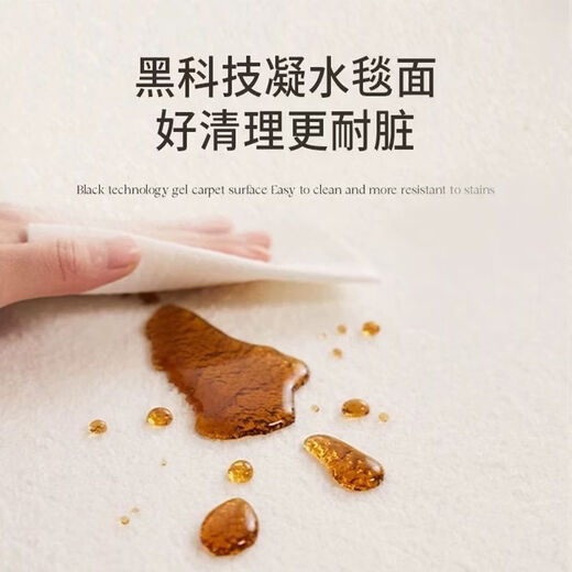 Fantasy high-end retro plush foot mat bedroom bedside blanket American light luxury home floor mat non-slip long thickened carpet brown dog shaped 80x200 does not shed hair or hide gray