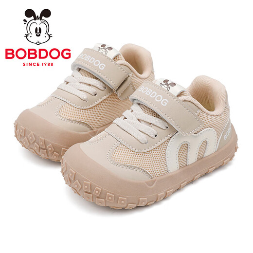 BOBDOG Children's Shoes Children's Baby Shoes 2026 Spring New Red Shoes New Year Shoes Functional Boys Toddler Shoes Mickey 26 Suitable for Feet Length 15.0CM