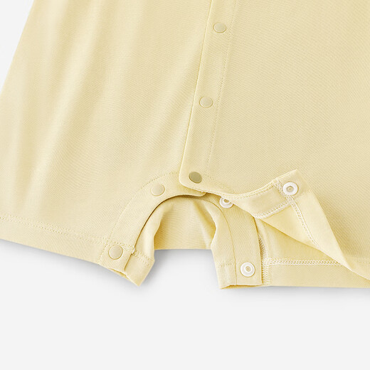 YEEHOO baby home clothes summer short-sleeved one-piece pajamas for newborn boys and girls antibacterial robes 2 pieces