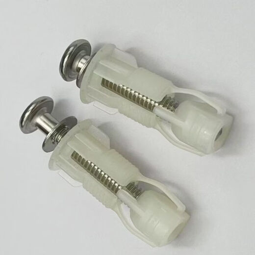 Pupan's new 304 stainless steel expansion toilet lid screw toilet fixing accessories universal bolt hinge nylon expansion bolt 2 pack