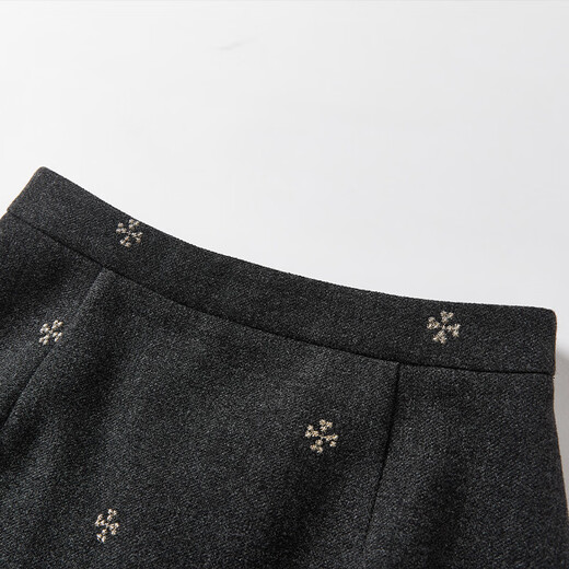 Xiangying Kochi Decent Suit Women's 2026 Spring New Gray Vest Skirt Commuting Complete New Year's Outfit Dark Gray Suit A86C054 M