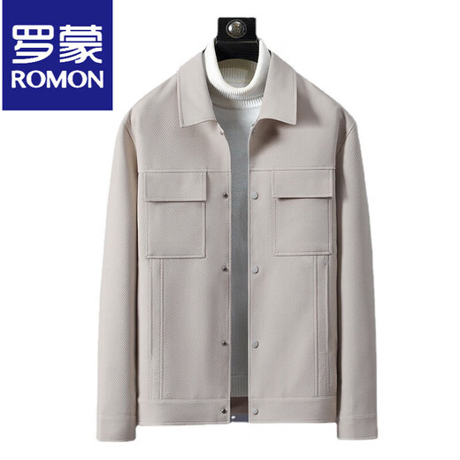 ROMON Легкая роскошная короткая рабочая одежда, пуховик, мужская деловая зимняя куртка с лацканами, теплая мужская куртка на белом утином пуху, черная 3XL