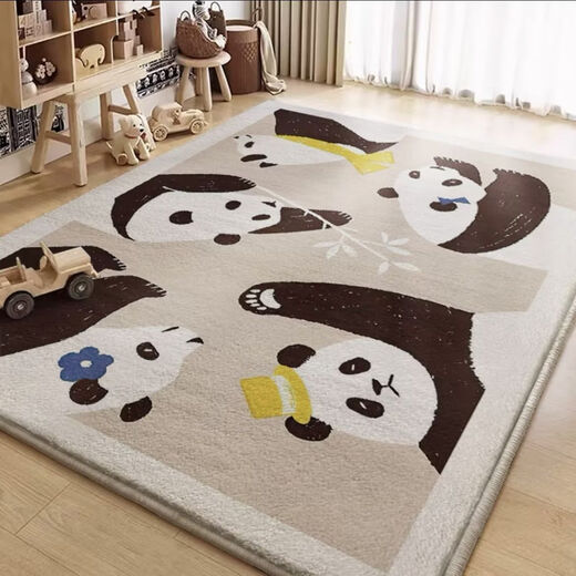 Fantasy Bedroom Cake Velvet Floor Mat Cartoon Children's Room Special Reading Area Climbing Mat Inn Floor Mat Home Carpet Green Mood 180x250cm