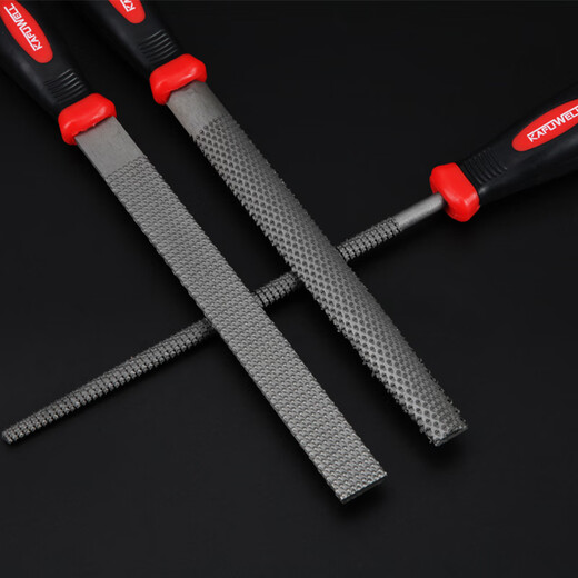 Kraftwell Woodworking File Golden Wood File Hardwood Softwood Plastic Rubber Special Hand-Sanded 8 Inch Flat FC4085