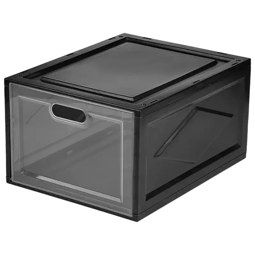 Yusenyi transparent shoe box door plastic men's and women's sports shoe storage box storage shoe cabinet dust-proof free combination space saving XH18 cm high ten pack (high style) XH18 cm high ten pack (high style)