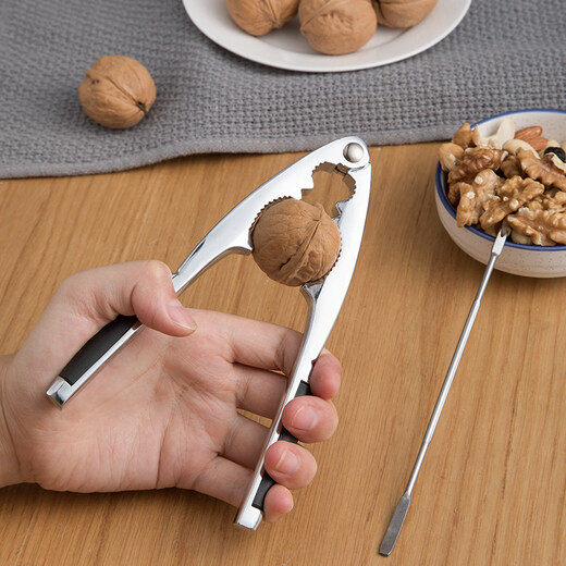 Tuojin Germany imported quality household walnut clip sheller iron walnut clip multi-purpose nut opening tool combined crispy nut clip
